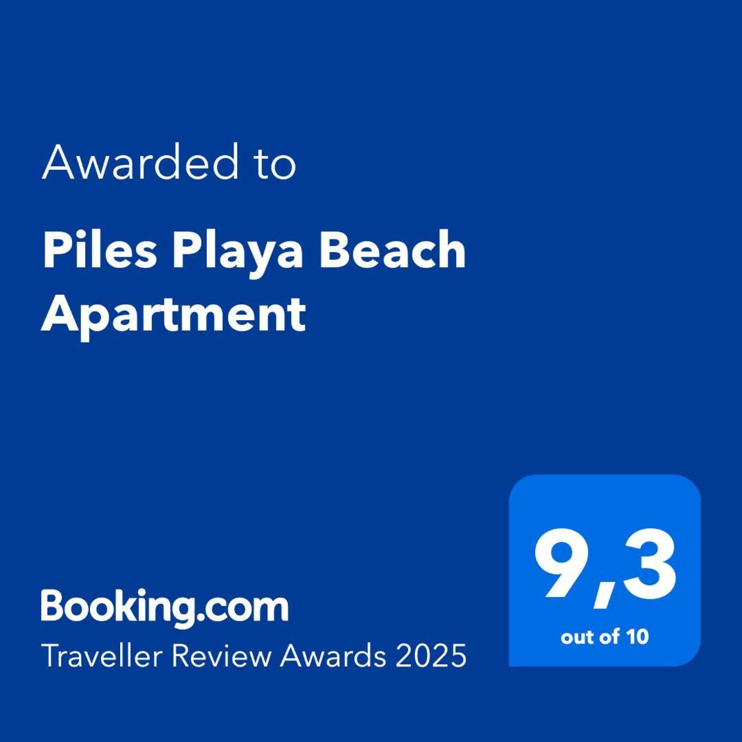 Piles Playa Beach Apartment エクステリア 写真
